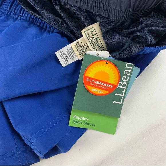 L.L. Bean Men’s Size Large Classic Supplex Sportshort 8” Lined - Picture 3 of 4